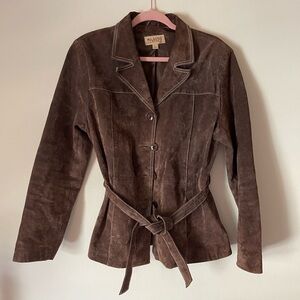 Wilson’s Leather Brown Suede jacket